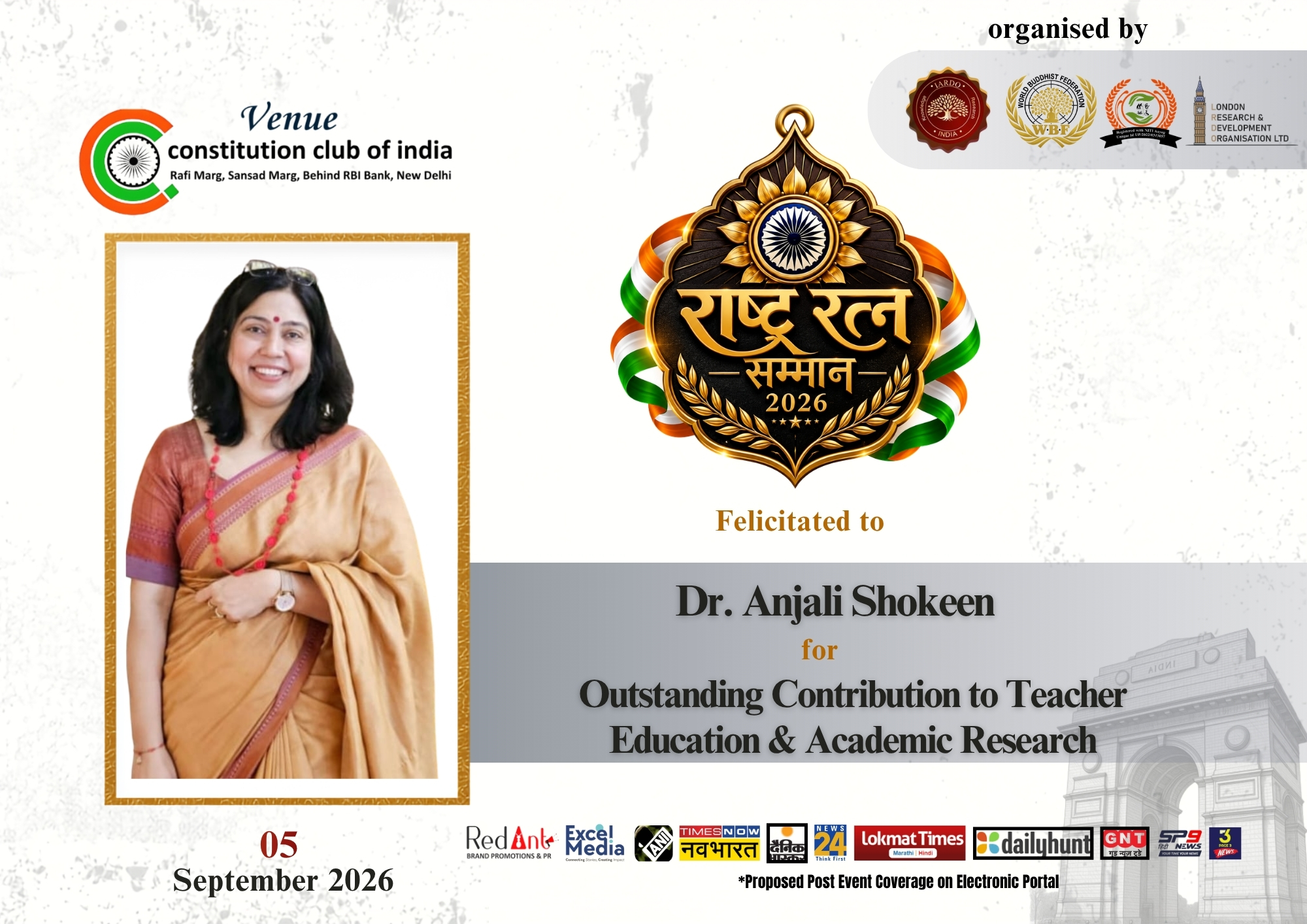 Dr. Anjali Shokeen